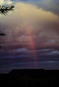 27th Aug 2023 - Aug 27  Faint Rainbow