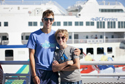 16th Aug 2023 - The boys on the ferry