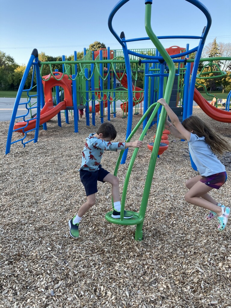 Just spinning around at the park by mltrotter