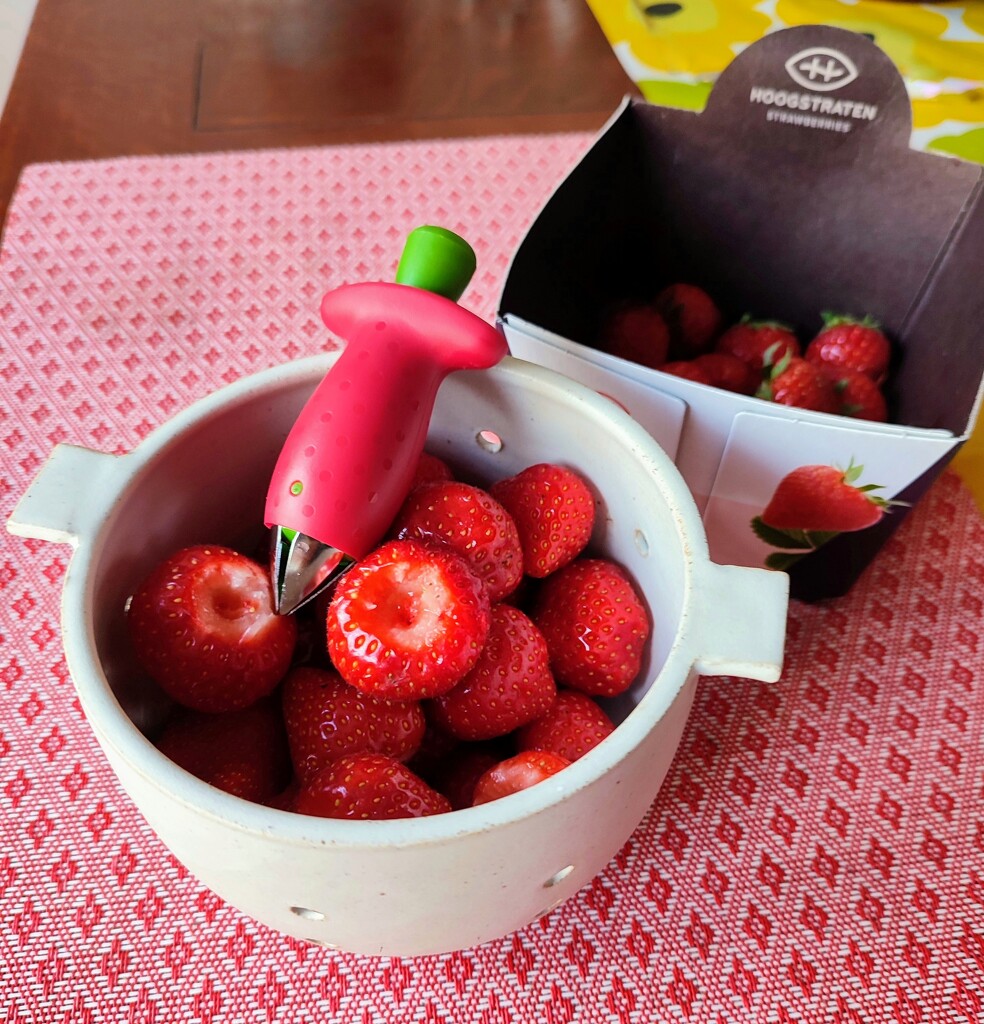 Strawberry huller  by boxplayer