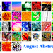 August Abstract Calendar  by rensala