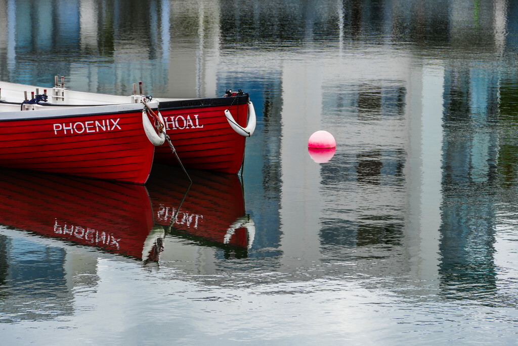 Red boats by cam365pix
