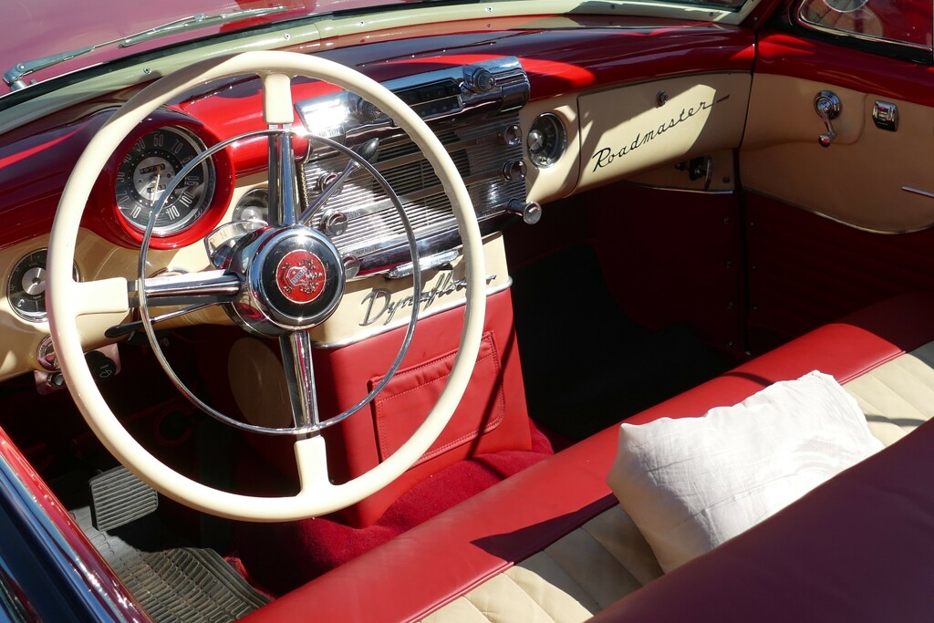 Classic Buick Roadster interior by cam365pix