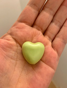 1st Sep 2023 - Green chocolate heart. 
