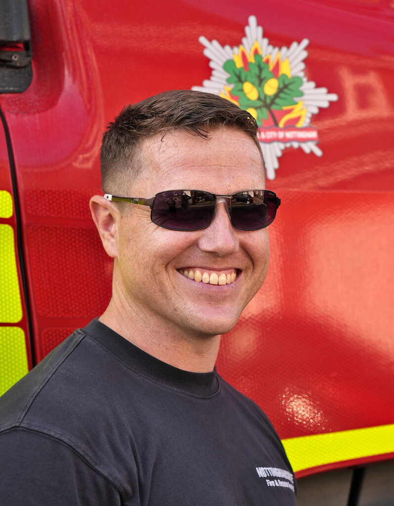100 Strangers : Round 4 : No. 389 : Rich (Nottinghamshire Fire and Rescue) by phil_howcroft