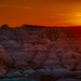 Badlands Sunset by k9photo