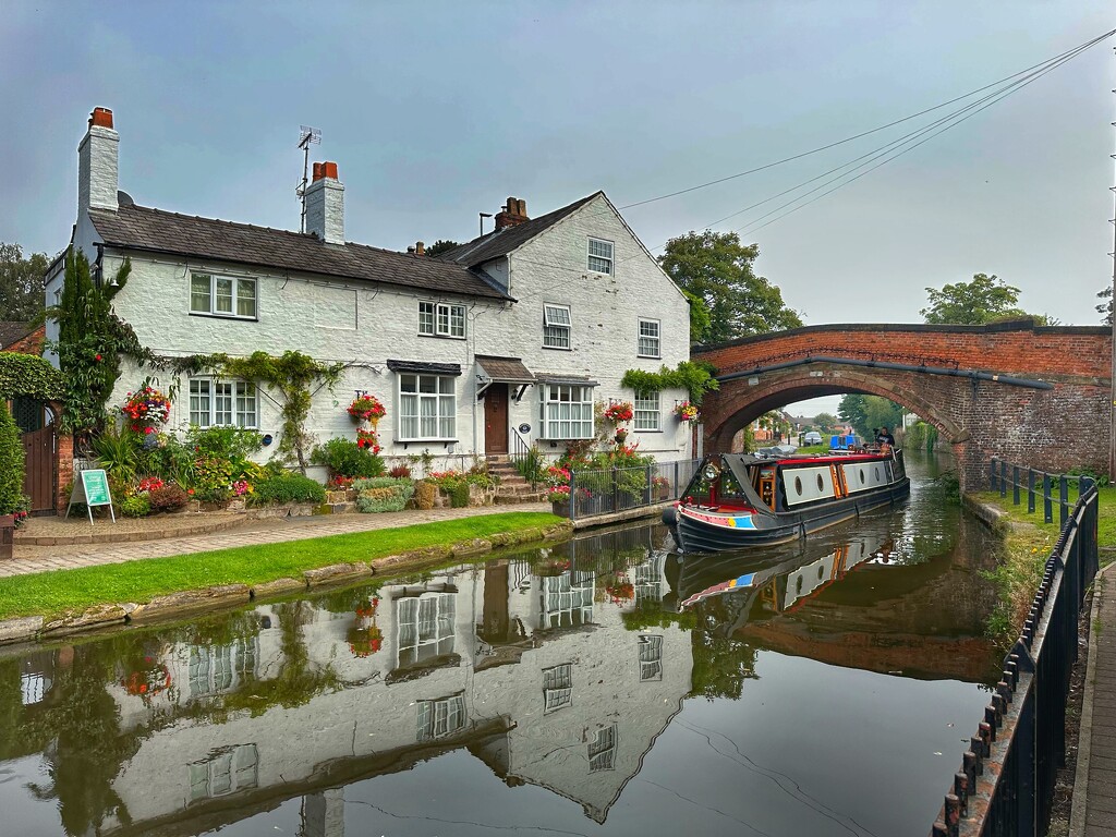 Lymm village reflections  by wendystout