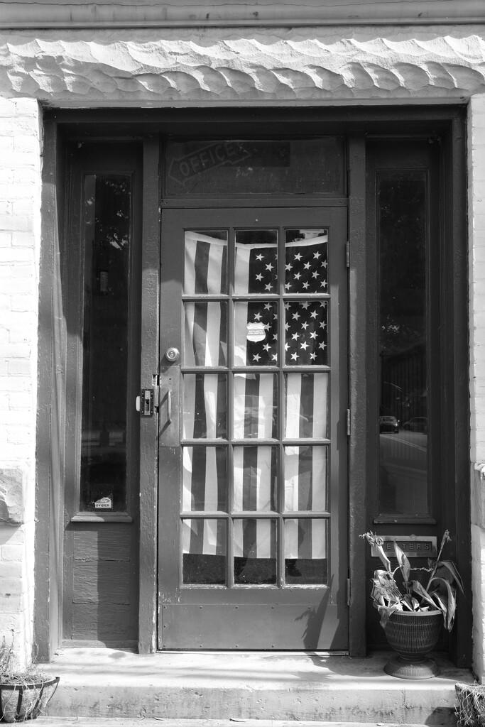 Door, Flag.  NF-SOOC by lsquared