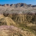 Yellow Mounds in Badlands NP by k9photo
