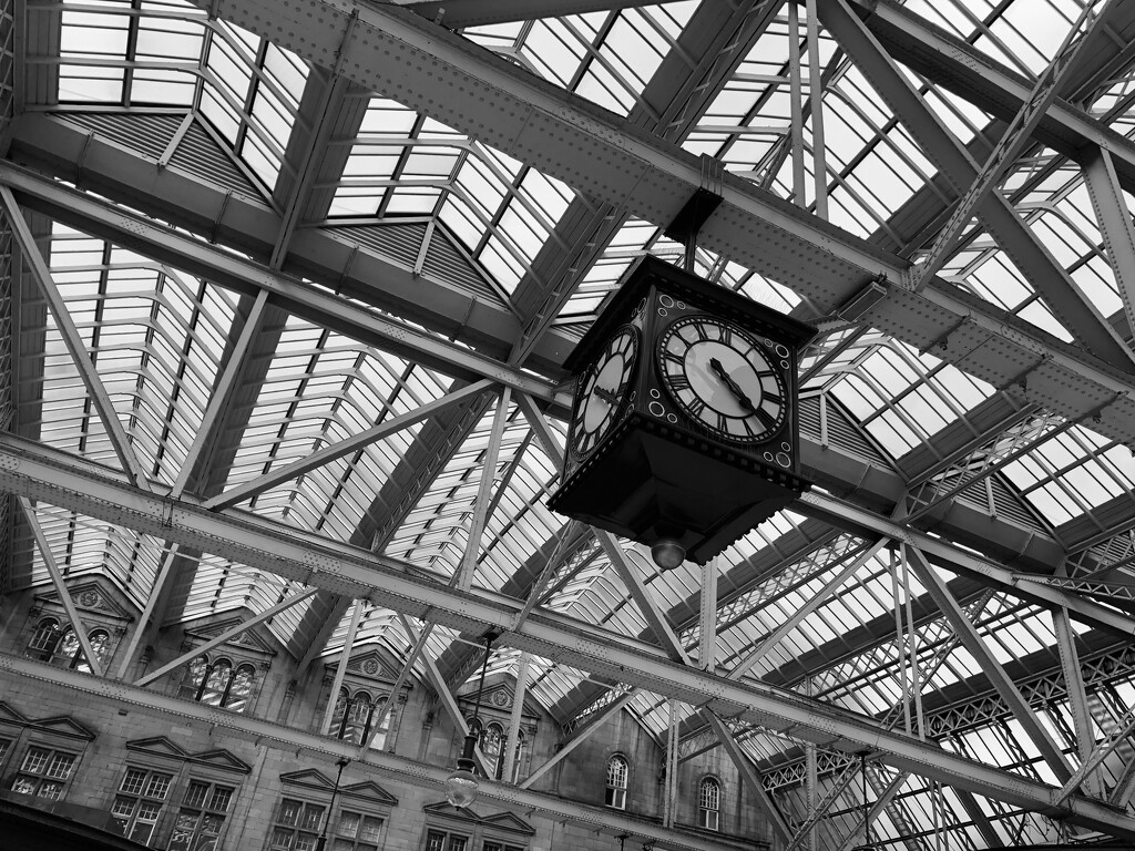 The Station Clock by clearlightskies
