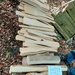 Lots of hand made green wood spatulas by samcat