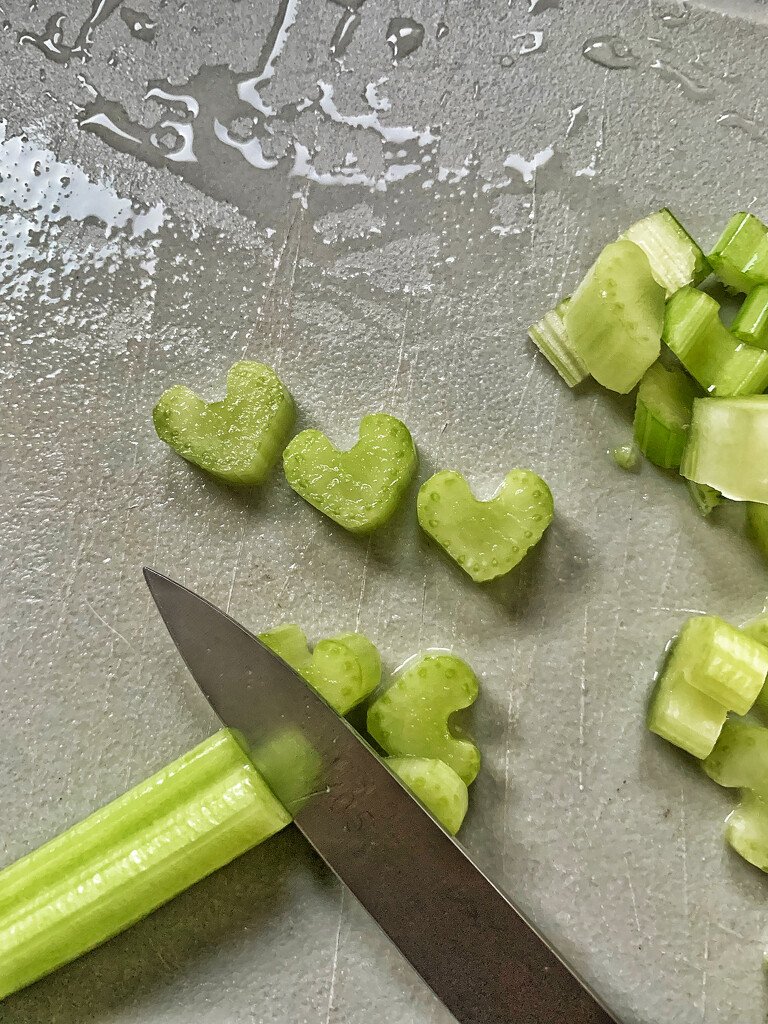 Celery hearts.  by cocobella