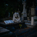 Night walk through the cemetery by haskar