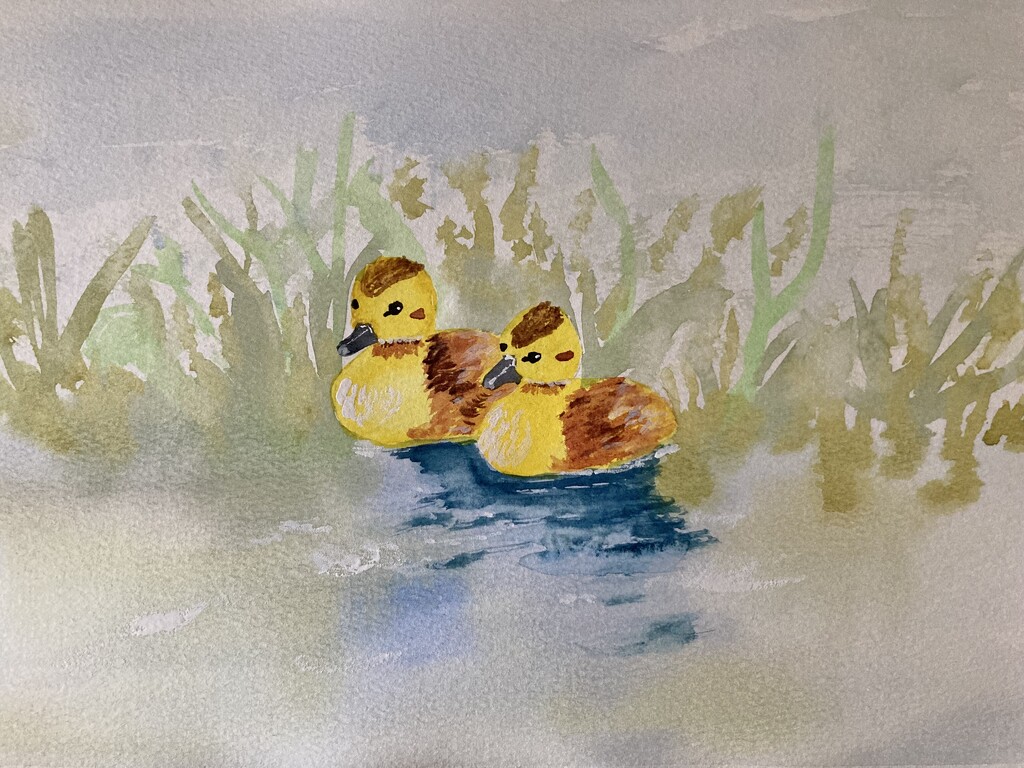 Day 14:  Duckling by artsygang