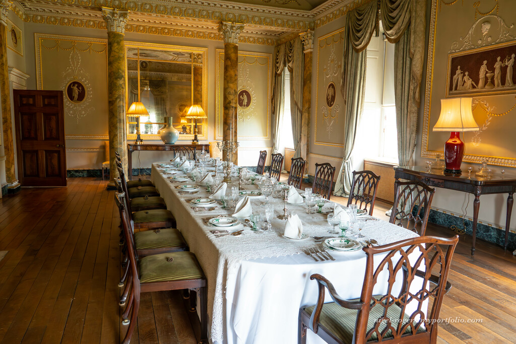 Basildon Park House 2 - Ready for dinner by nigelrogers