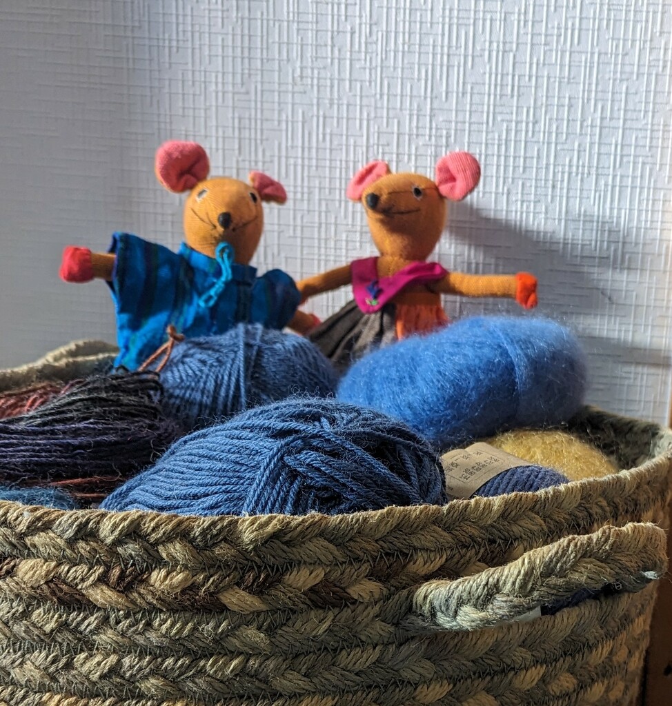 Mice in the wool basket  by sarah19