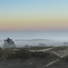 Dawn Fog Over the Dunes