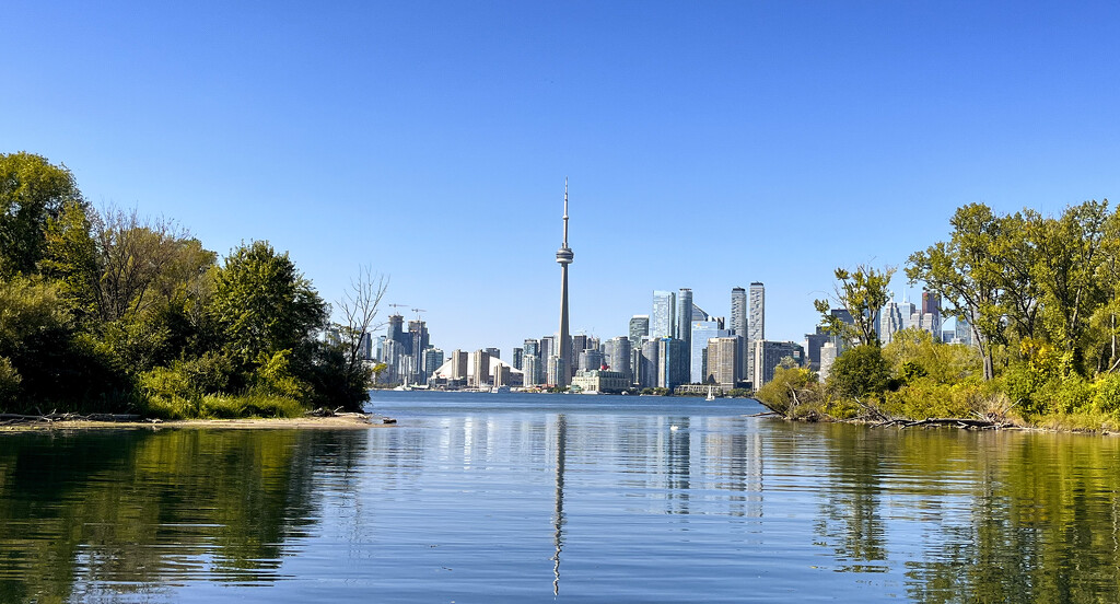 Toronto View from the Island by pdulis