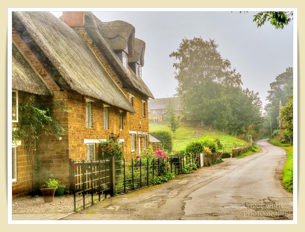 Country Cottage On A Misty Morning by carolmw