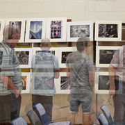 12th Sep 2023 - Admiring prints at camera club