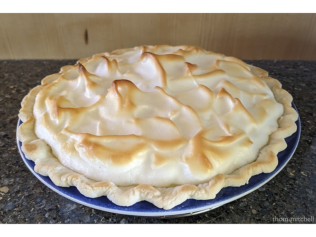 Lemon meringue pie by rhoing