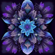17th Sep 2023 - Flower Kaleidoscope AI Art
