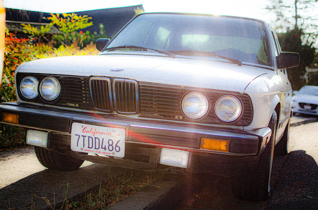 BMW With The Sun Reflecting Off by lukasy