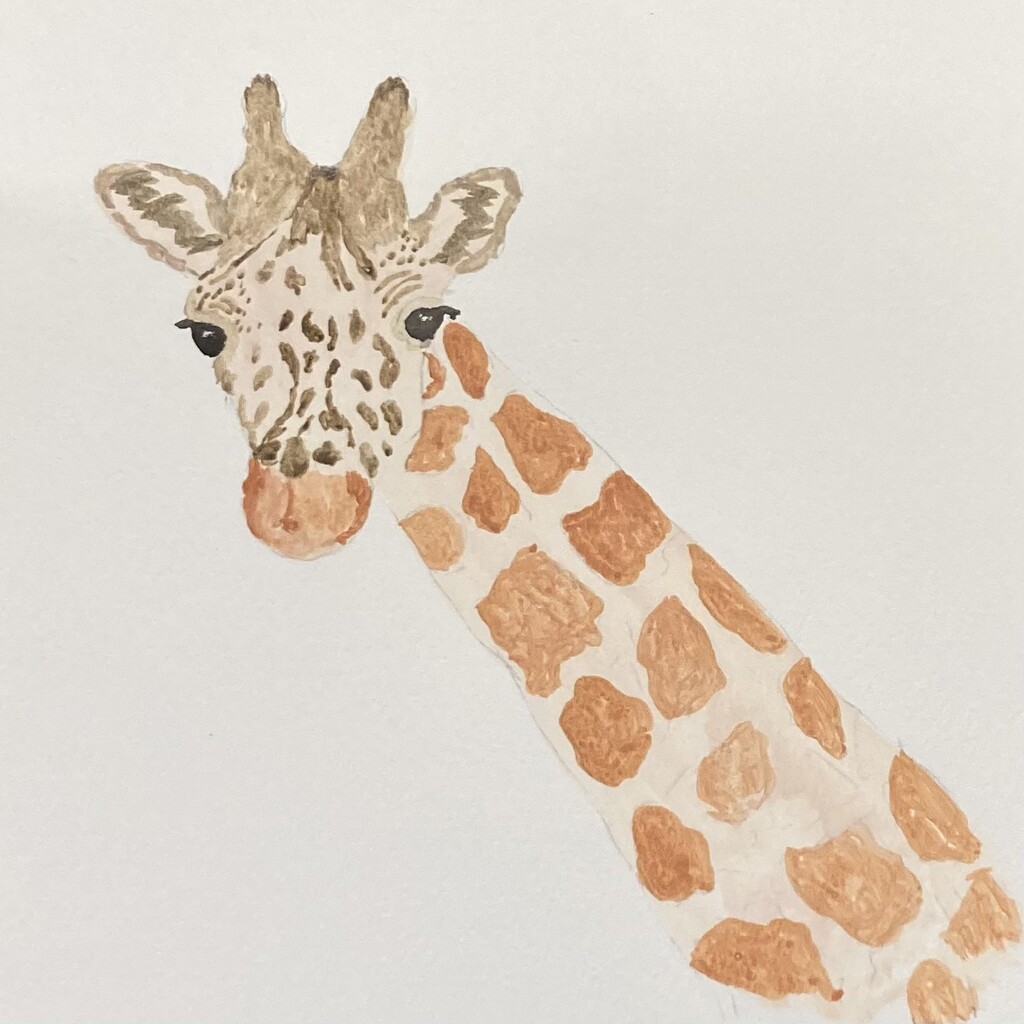 Day 19:  Giraffe by artsygang
