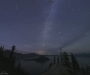 19th Sep 2023 - Crater Lake Milky Way Vertical Pano 