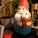 George the new Garden Gnome. by grace55