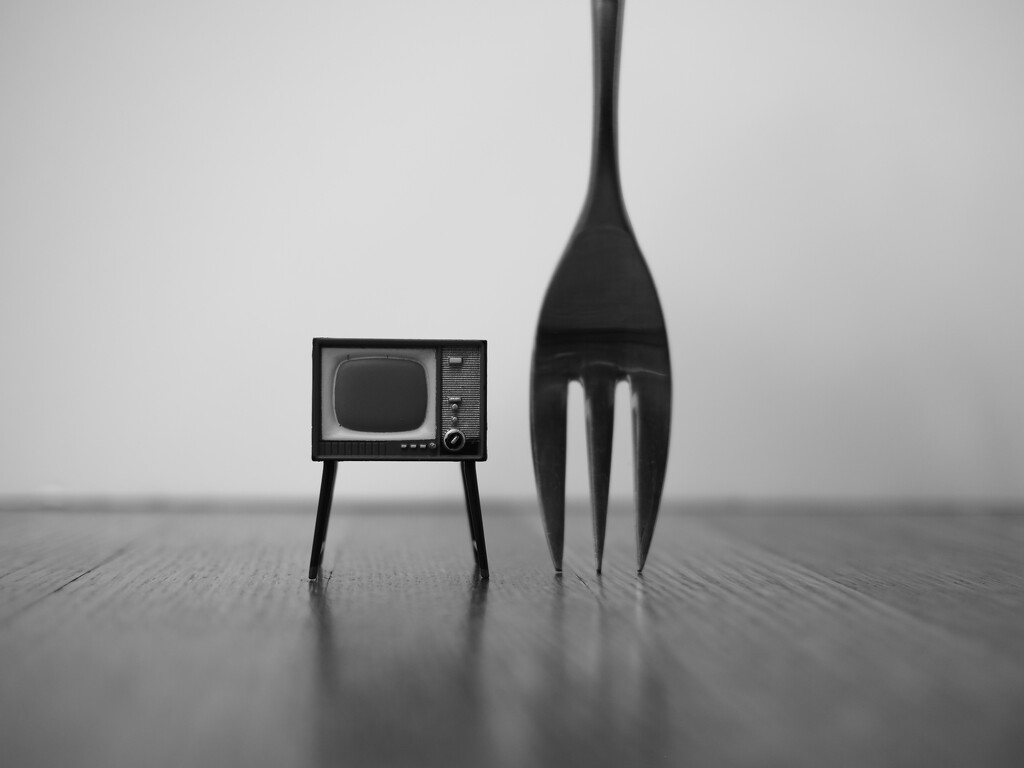 The TV and the giraffe (sooc) by northy