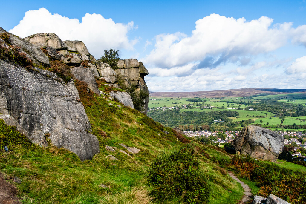 Cow and Calf Rocks, Ilkley Moor by lumpiniman