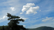 22nd Sep 2023 - Mountains and Trees and Clouds
