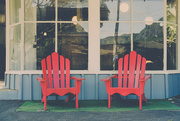 24th Sep 2023 - Two red cape cod chairs