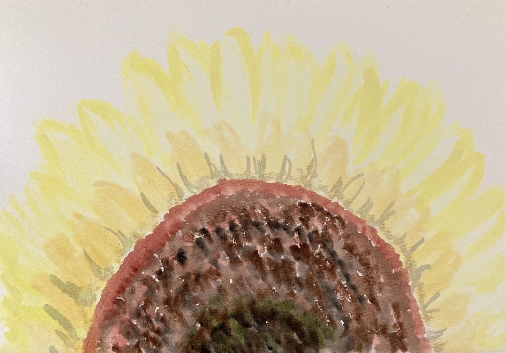 Day 24:  Sunflower by artsygang