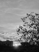 24th Sep 2023 - Sunset in b/w