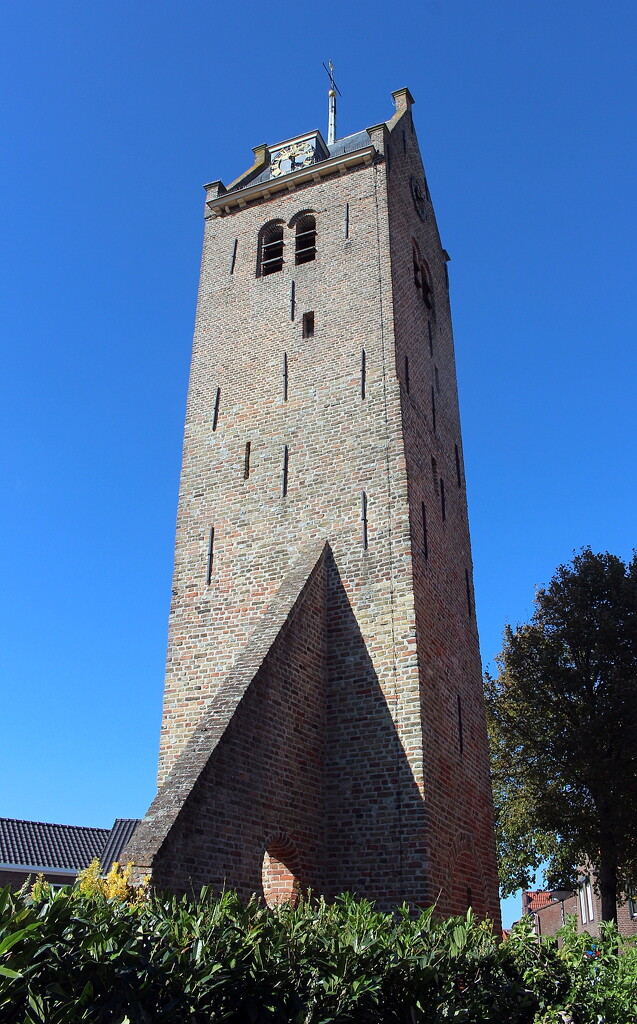 Jodocus Church tower. ( Village :Oosterland.) by pyrrhula