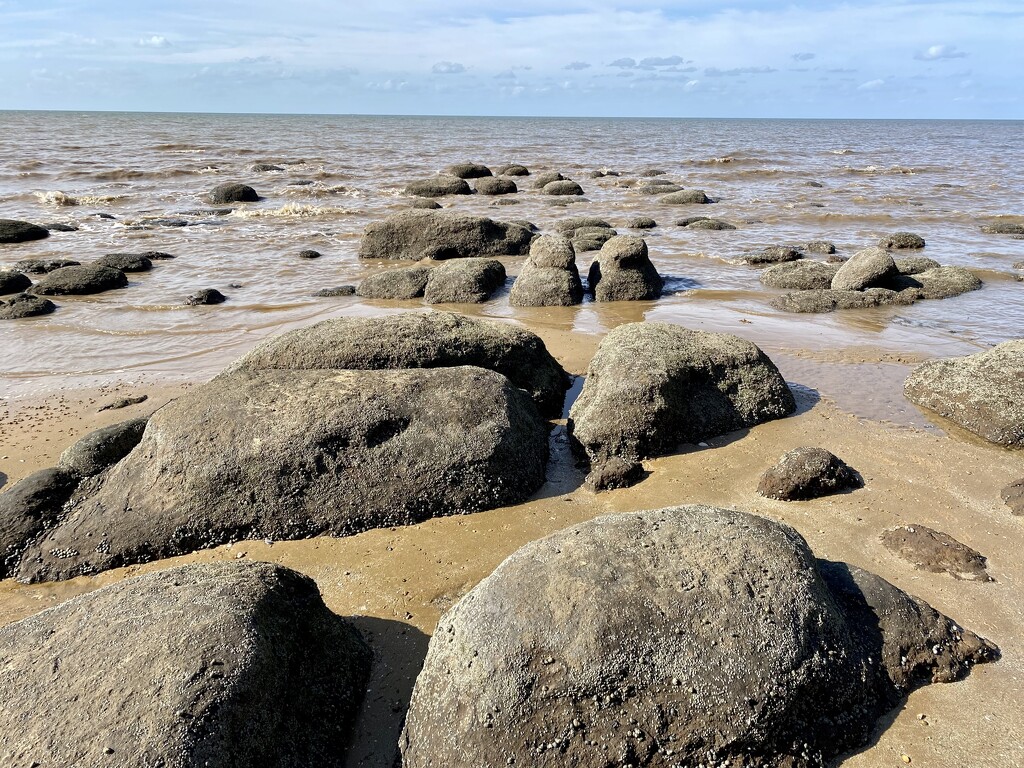 Rocks On The Beach by gillian1912