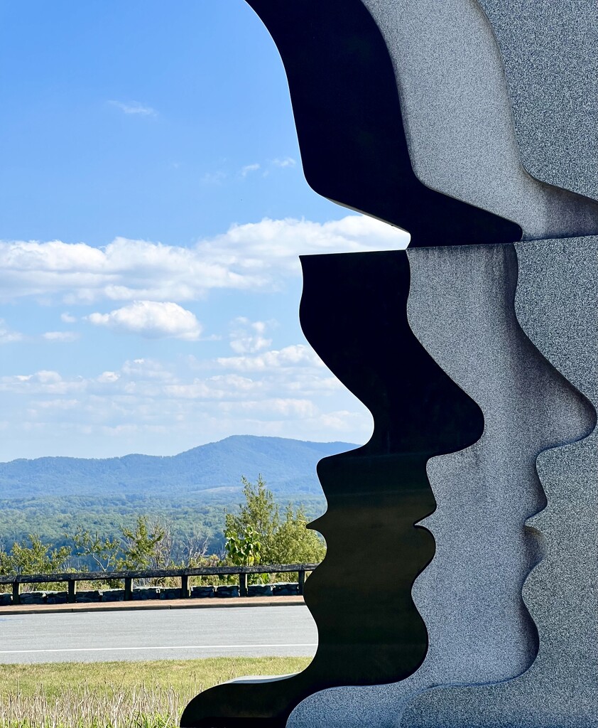 Monument to Fallen Transportation Workers in Virginia  by calm