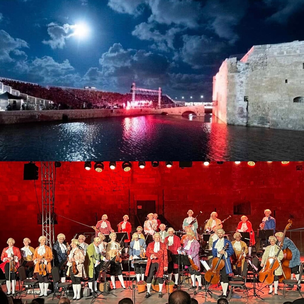 Fantastic concert in Pafos Harbor -  Vienna Mozart Orchestra  by beverley365