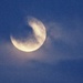 Full moon taken in blue hour on the 29th Sept 