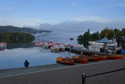 2nd Oct 2023 - misty at the head of the lake this morning