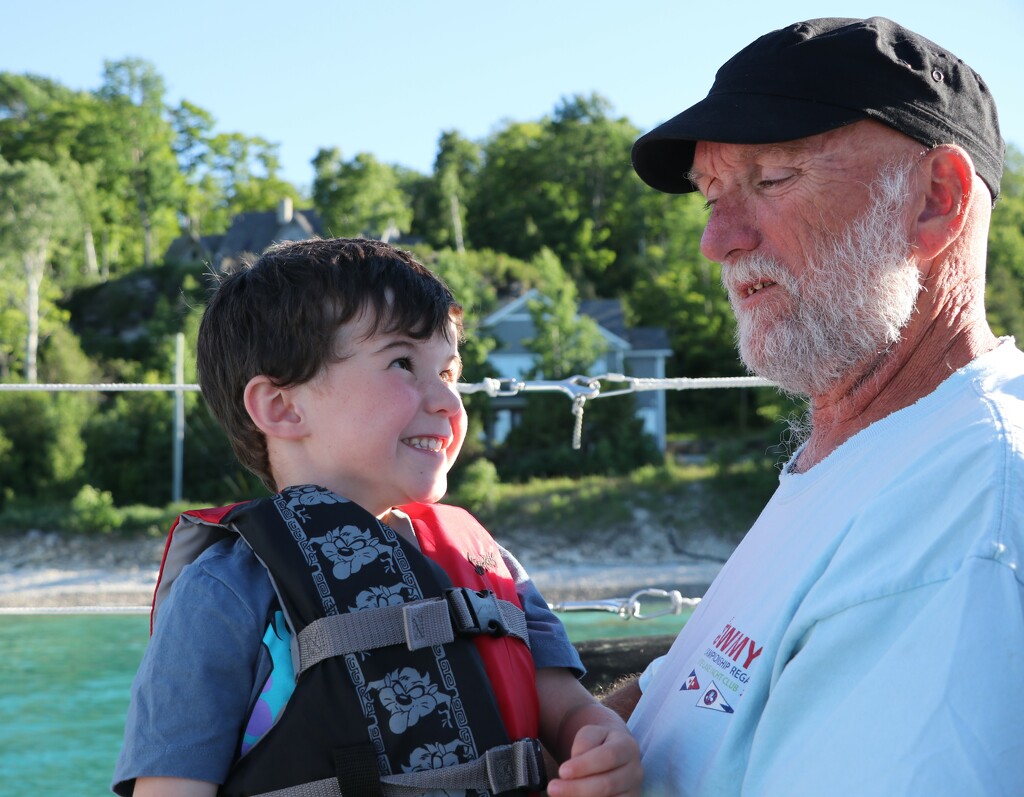 A boy and his Grandpa Spud by jdraper