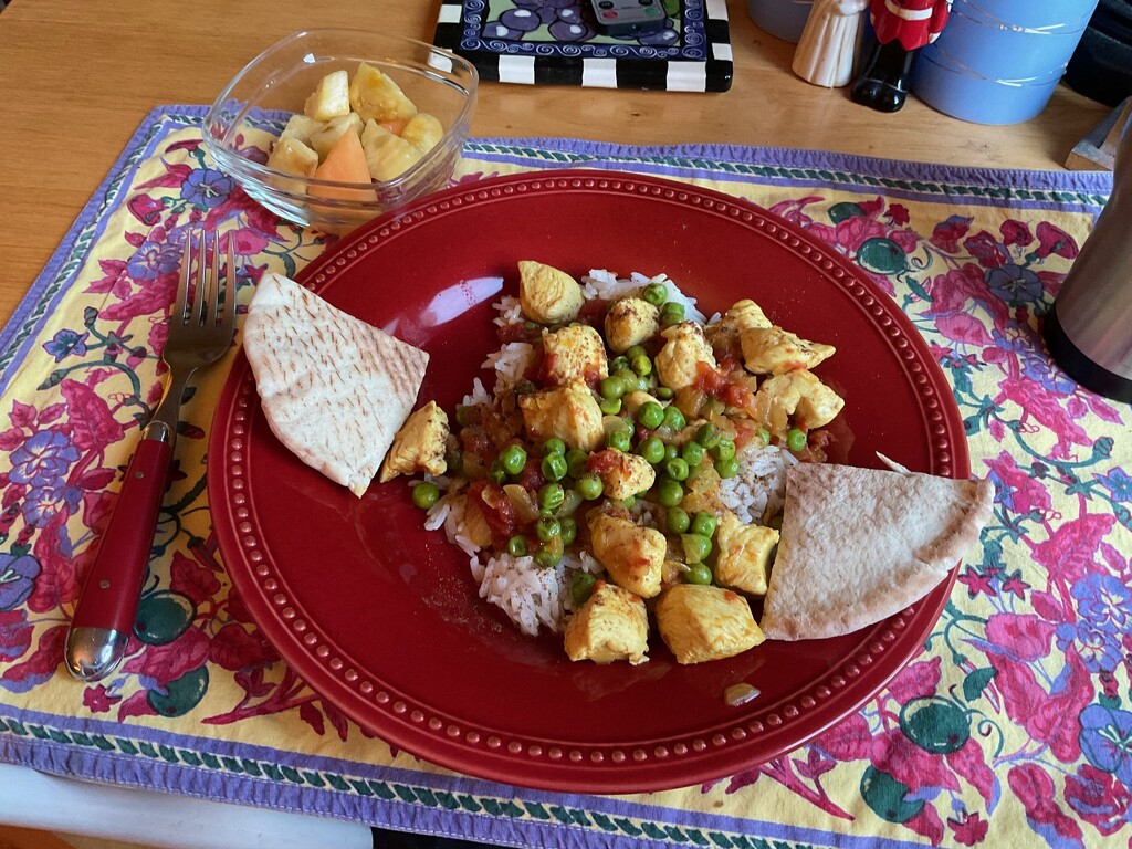 Mattar Paneer without the Paneer by allie912