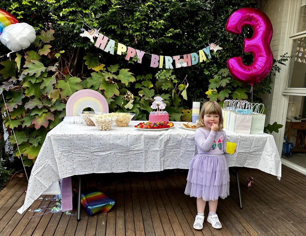 Our birthday girl by deidre