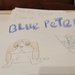 Blue Peter's badge and dog.  by plainjaneandnononsense