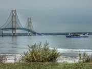 7th Oct 2023 - ferry at the bridge