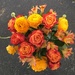 Ranunculus, alstroemerias and roses by peekysweets