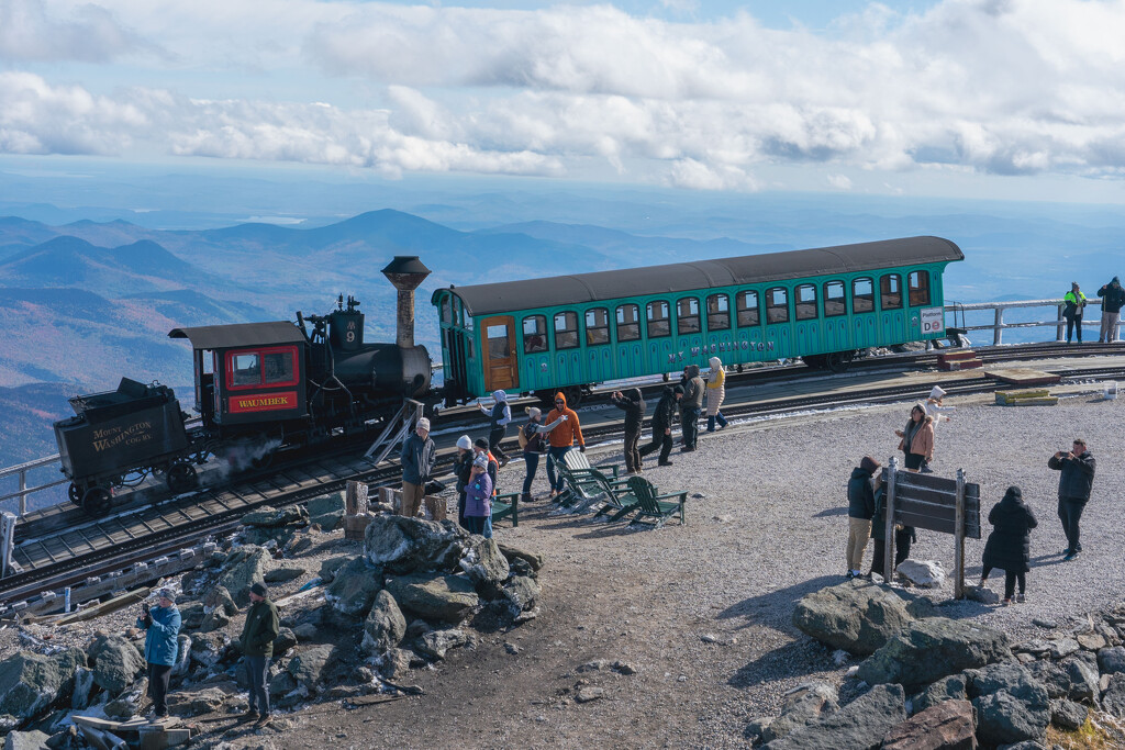 Cog Railway to Mount Washington by clifford