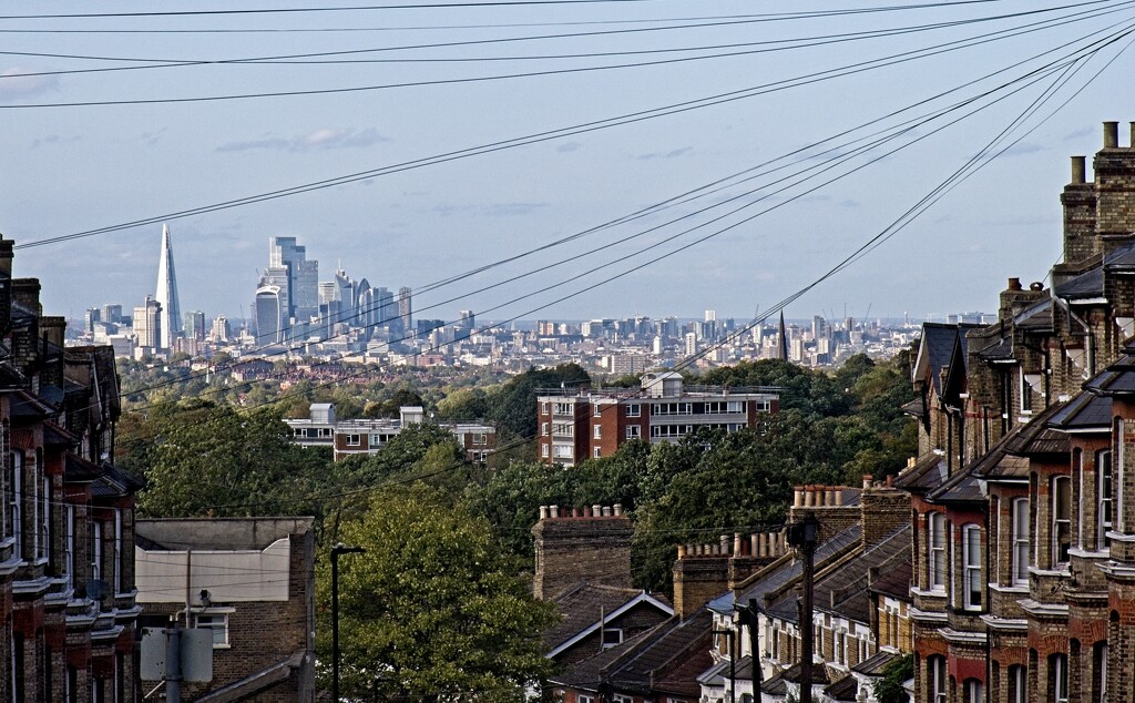 London from South London  by billyboy